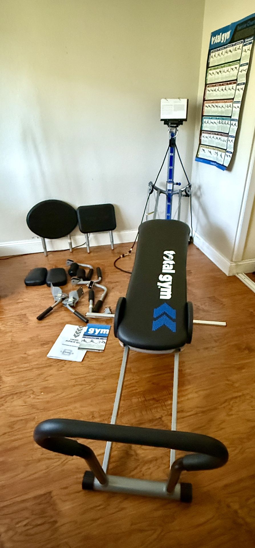 Total Gym Apex G3 – Excellent Condition + Pilates Kit + Weight Bar