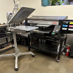Brother Gtx printer and Hotronix Heat Press 