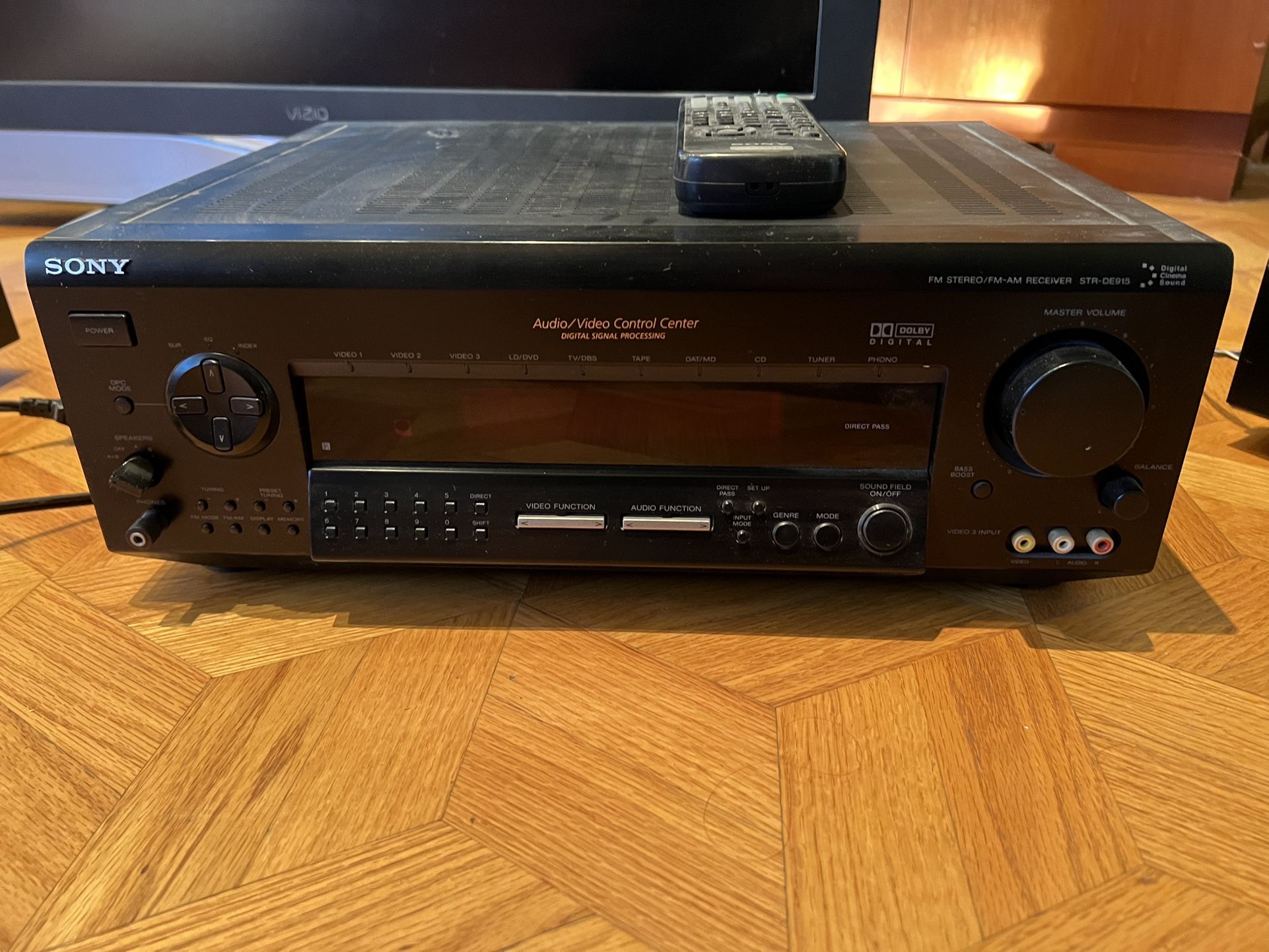 Sony STR DE915 5.1 Channel 500 Watt Receiver