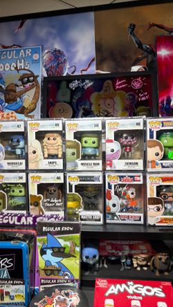 Regular show funkos