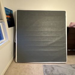 King Size Box Spring Great Condition Collapsible 