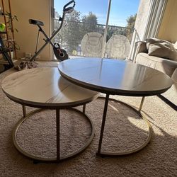 Nesting Coffee Tables (set Of 2)