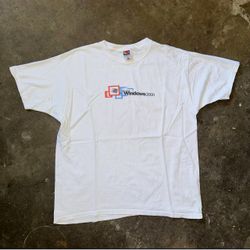 Vintage Microsoft Windows 2000 Promo T-Shirt
