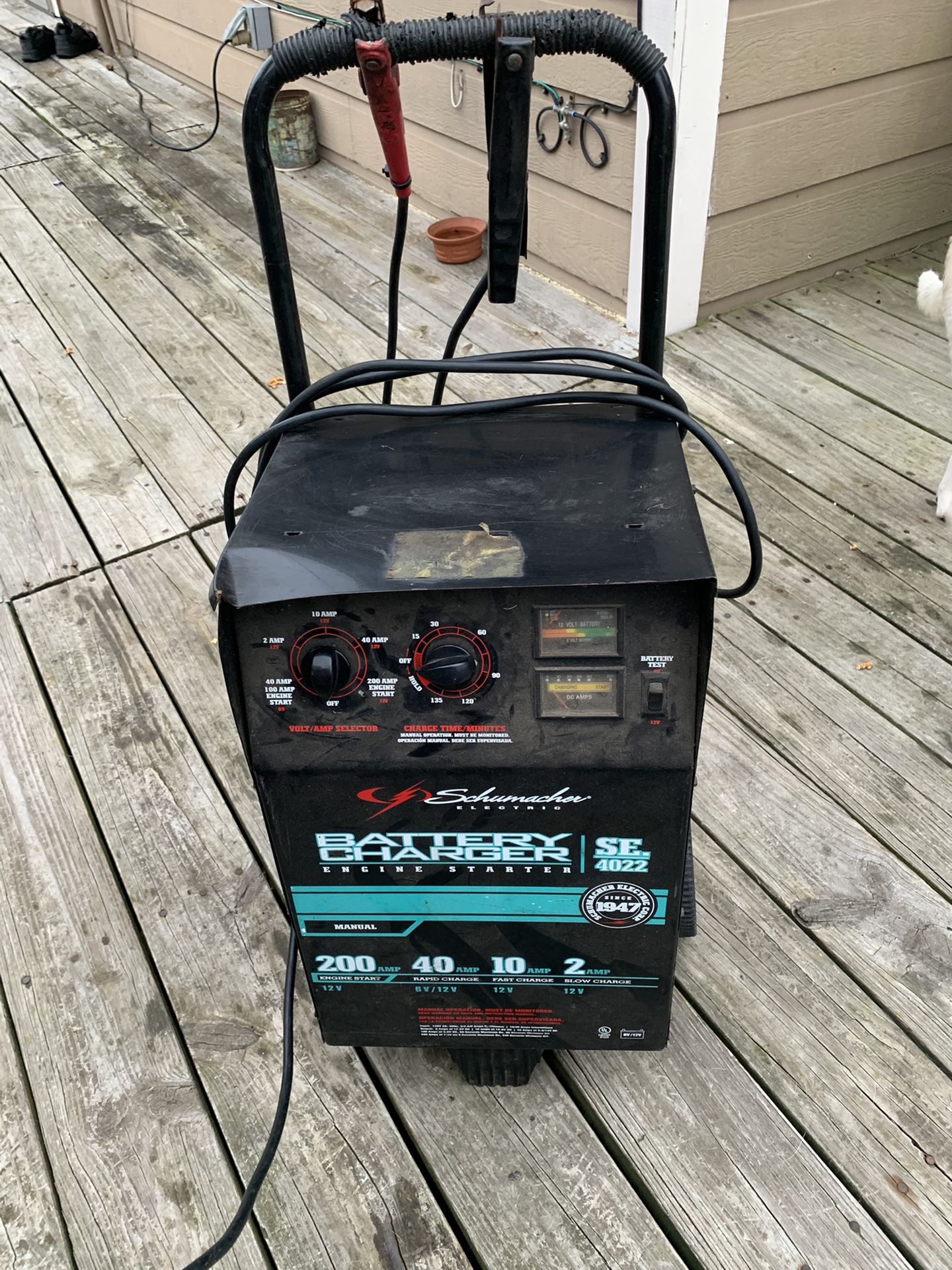 Battery charger 200 amp