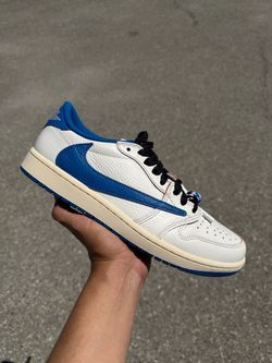 Jordan 1 Travis Scott fragment sail Military blue size 10.5