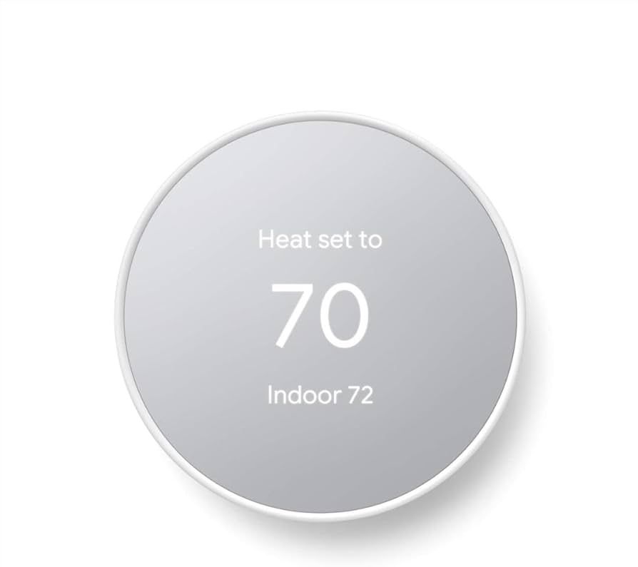 Google Nest Thermostat Smart Thermostat for Home Programmable Wifi Thermostat Snow,All Products : American Fashion Style Bags On Sale