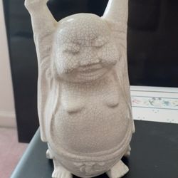Ceramic Buddha  Statue  8 "  High