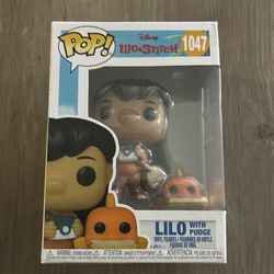 disney funko pop 1047 lilo with pudge