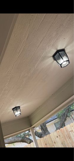 Exterior porch  lights