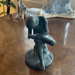 Bronze Statue of Boy with Thorn (Spinario)