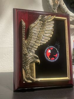 Hispanic American Police Command Officers Association Gold Eagle Plaque