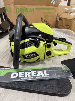 Gas Chainsaws 20 Inch Gas Powered Chainsaw 62CC CS62X-GR 2 Stroke Engine Chain Saw for Cutting Wood Outdoor Garden Farm Home