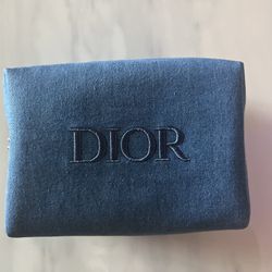 Dior denim Beauty Pouch
