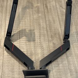 Secret Lab dual Monitor Arms. 