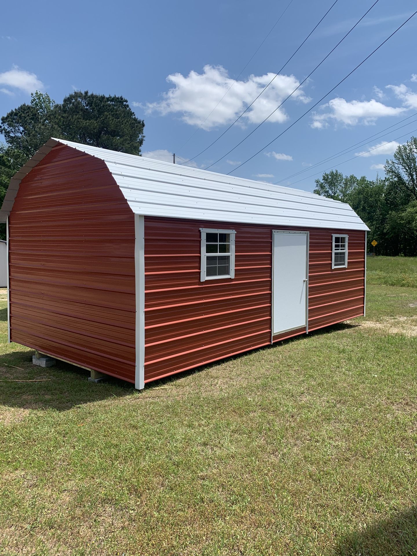 12x24 Metal Storage Building