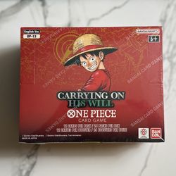 One Piece TCG OP13 Booster Box Factory Sealed
