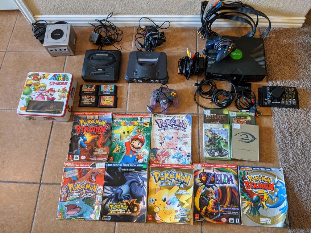 N64 GameCube XBOX Sega Genesis & Elgato Capture Card