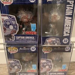 Captain America Funko Pop Hard Case