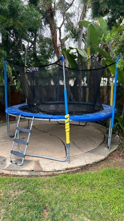 Macyrus Trampoline with Safety Net and Ladder