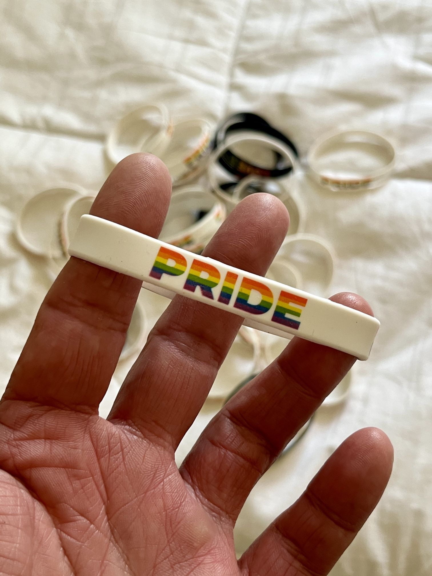 PRIDE Rubber Bracelets