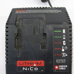Porter-Cable multi-chemistry slide pack tool battery charger. 