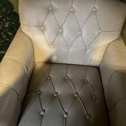 Two accent chairs