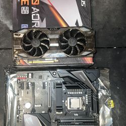 2080 TI and I9-9900k With Z390 Aorus Elite Motherboard And 16GB DDR4