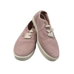 NEW Vans Authentic Lowpro  Sneakers Women’s 7.5  Rose Suede Lace Up Shoes NWOB