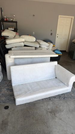 L-shaped couch