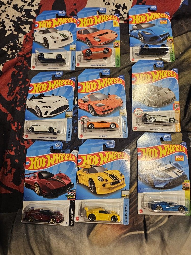 Hotwheels Exotic Cars