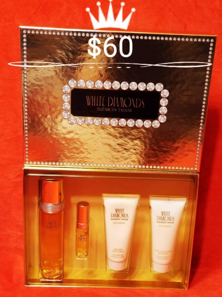 White Diamonds Many brands of new perfume available for men or women, single bottles or gift sets, body sprays and lotion available bz 20