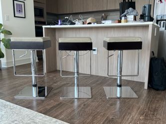 Bar Stools Genuine Leather