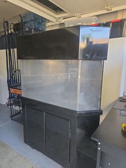 90 gallon corner aquarium