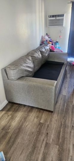 Leather couch