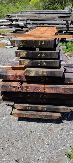 20' Redwood Slabs