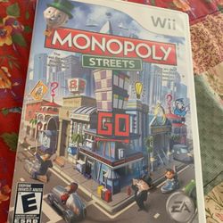 Monopoly Streets For The Nintendo Wii $8