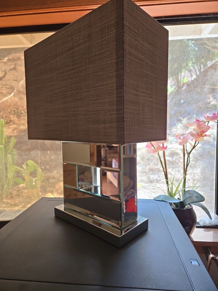 Mirror Lamps Elegant Side Table Lamps PAIR