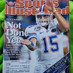 Sports Illustrated Magazine January 19 2009 Tim Tebow and Barack Obama