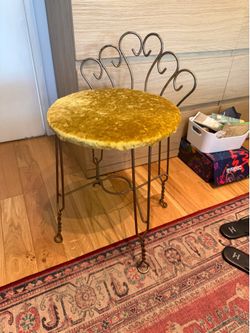 vintage vanity chair