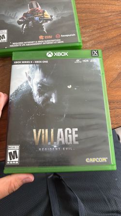 Village resident evil disk for Xbox 1 and x