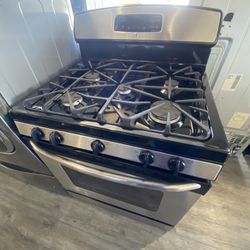 Ge Stove Stainless 
