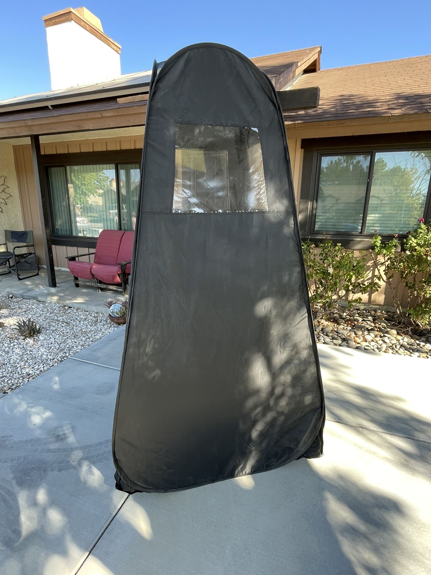 Spray Tan Tent - Pop Up Portable Professional Self Tanning Booth with Carry Bag Waterproof Floor and Extraction Fan Opening - Sunless