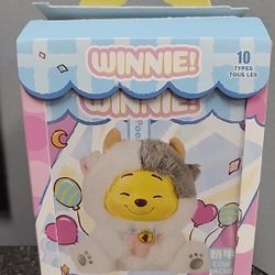 Disney Winnie the Pooh Surprise Plush Blind Box Keychain - Collectibles for Bags & Gifts!