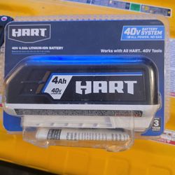 Hart 40v batterie