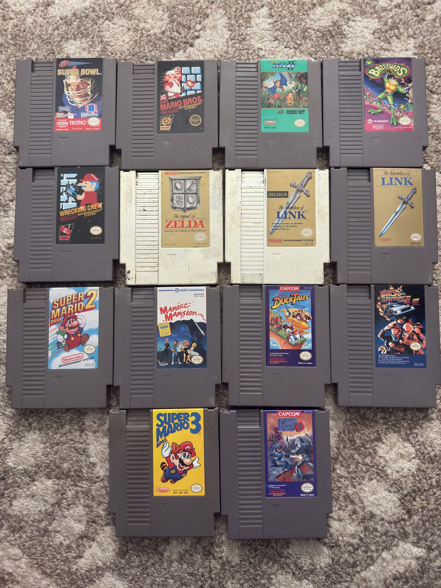 Nintendo Nes Games 25 Each