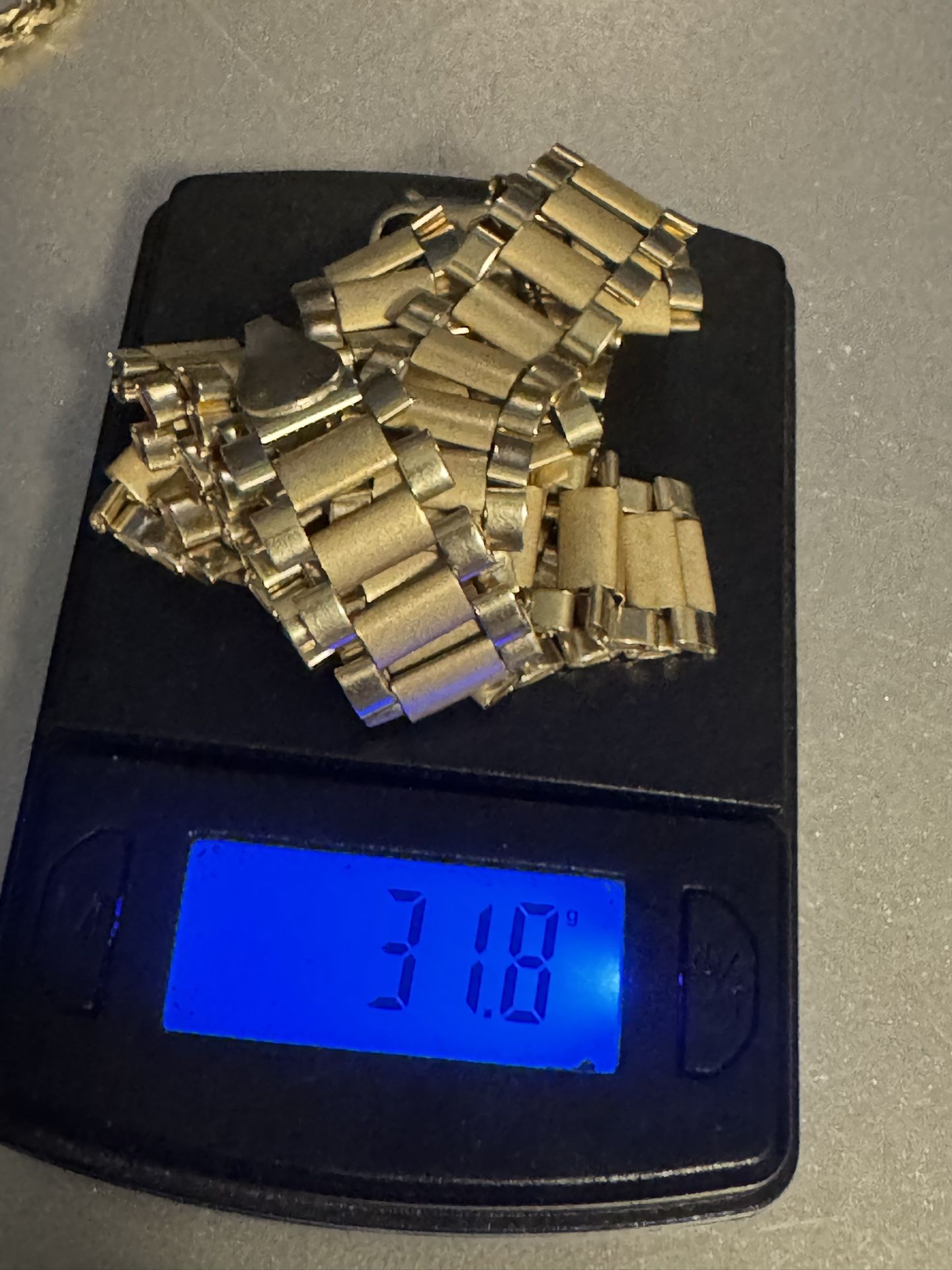 Rolex Chain 16mm 22 Inches 14k Real Gold 