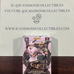 2024 PANINI SELECT NFL FOOTBALL BLASTER BOX SEALED
