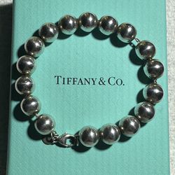 Tiffany & Co. Silver 925 Ball Bracelet