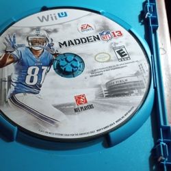 Wii U Madden NFL 13 Game $10 With SAME DAY SHIPPING THROUGH OFFERUP 