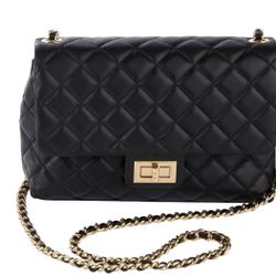 G by Giuliana Black Label Quilted Leather Crossbody
